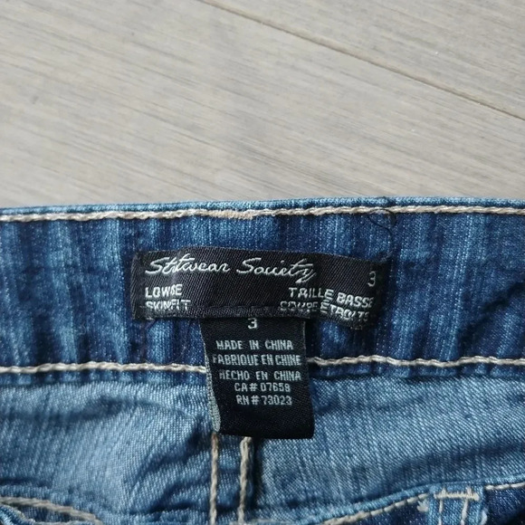 Streetwear Society Low Rise,  Skinny Fit Jeans, 2/3 - Picture 7 of 7